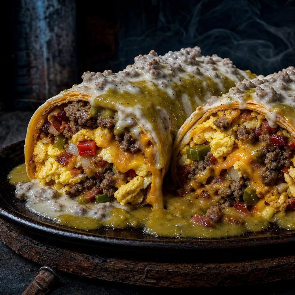 BREAKFAST BURRITO.