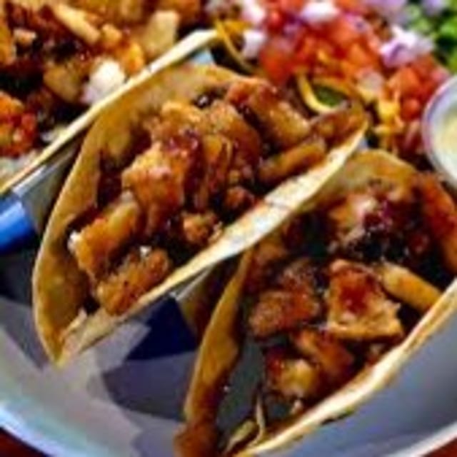 FISH TACOS.