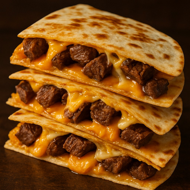 Cajun Steak Quesadilla.