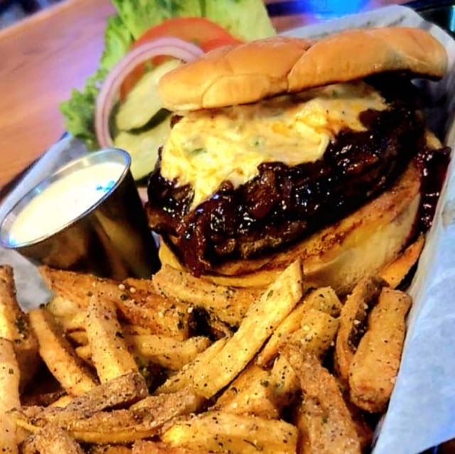 Poppin' Popper Burger.