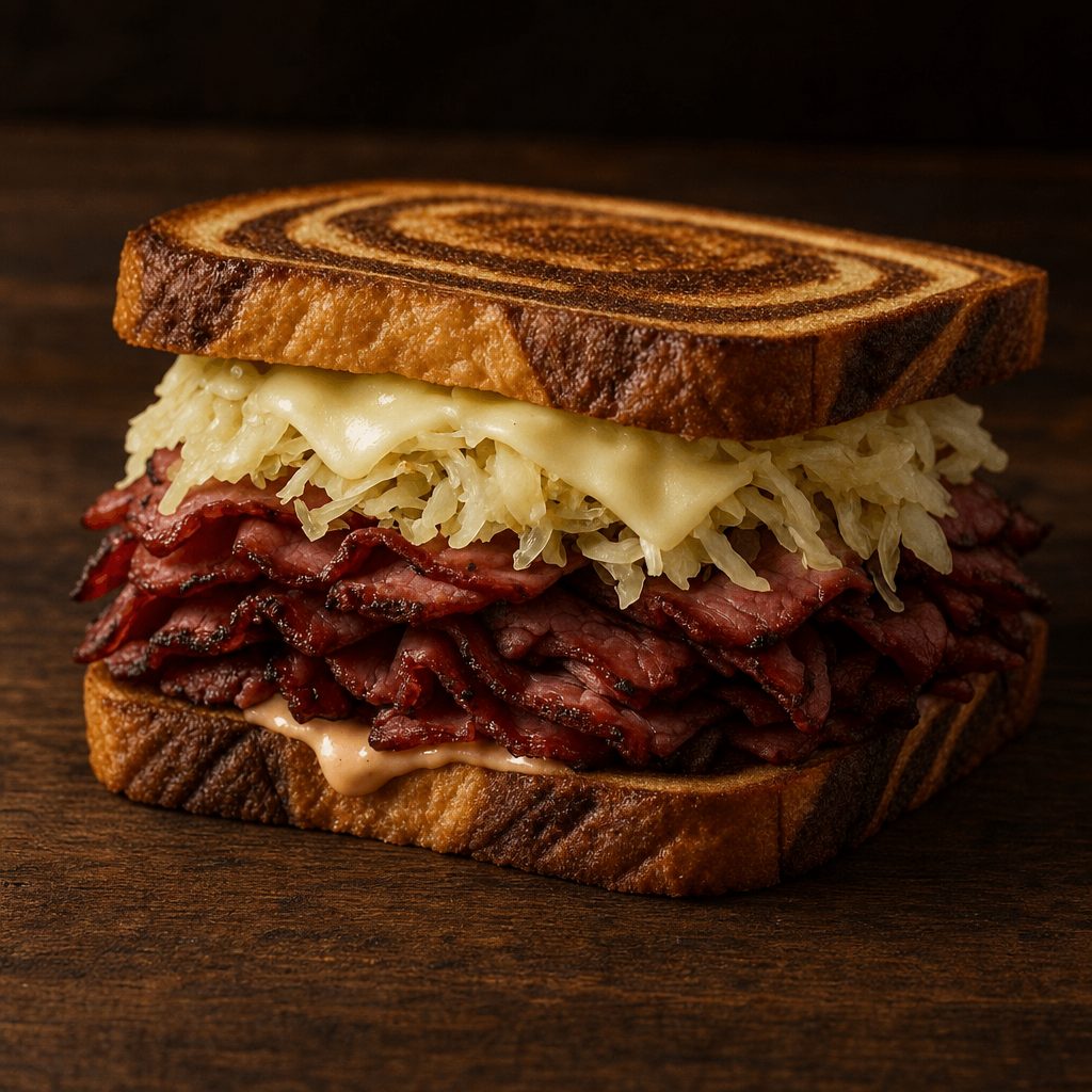 THE SAUER KRAUT RUEBEN.