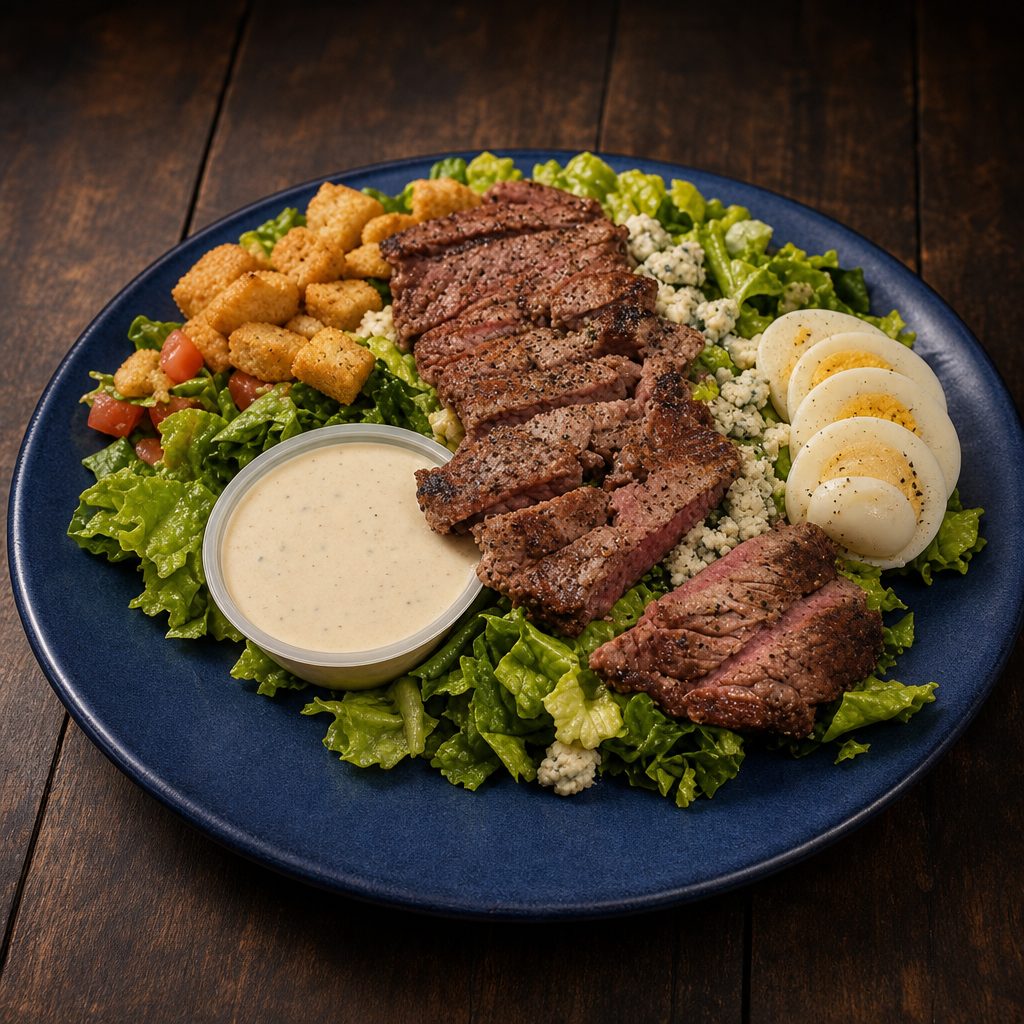 The Flat Iron Salad.