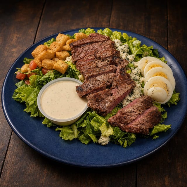 The Flat Iron Salad.