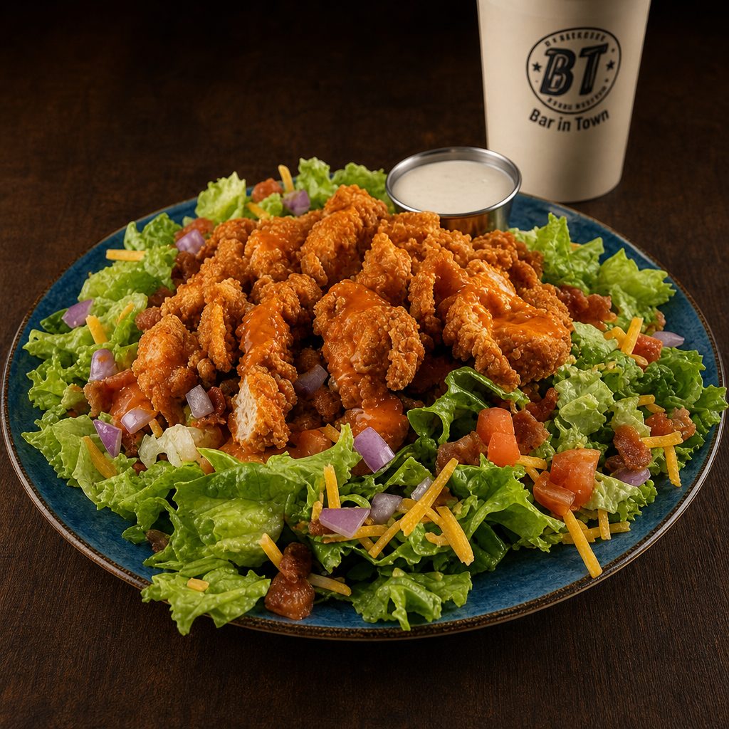 The Rooster (Grilled, Crispy, Buffalo).