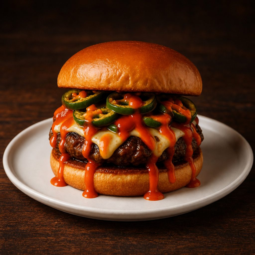 Spicy Ridge Burger.