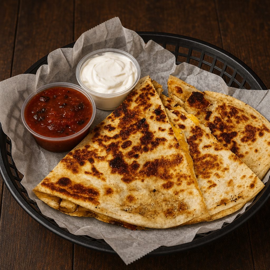 Cluckin' Quesadilla.