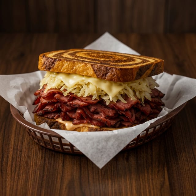 THE SAUER KRAUT RUEBEN.