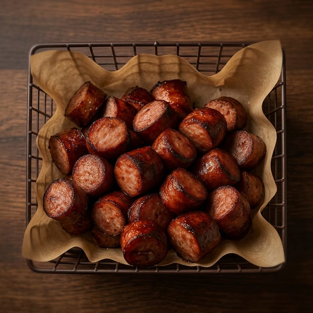 BREWS BRAT BITES.