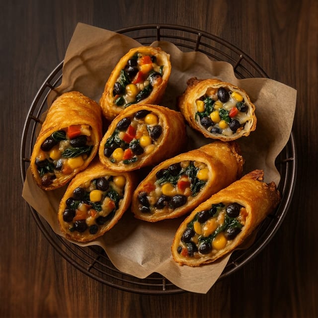 Southwest Chicken Eggrolls.