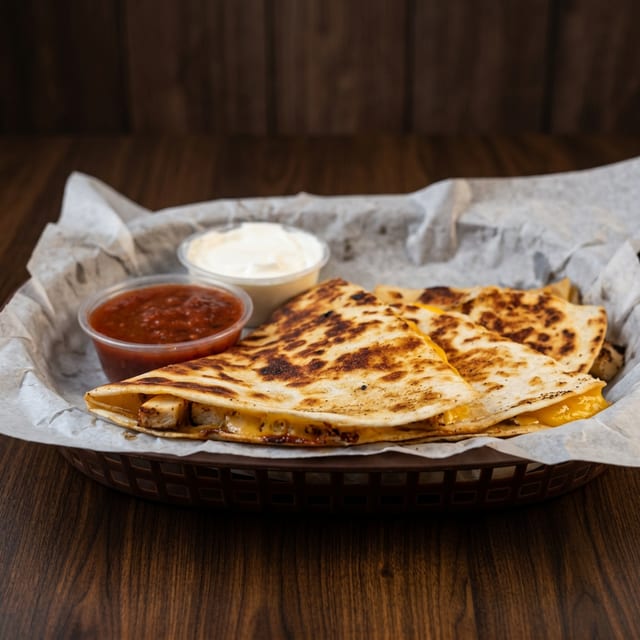 Cluckin' Quesadilla.