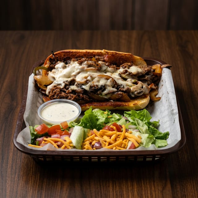Brew's Philly Sandwich.